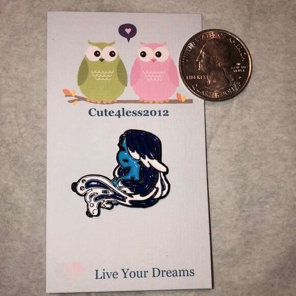 Goddess of Water Pin Brooch - Picture 1 of 2